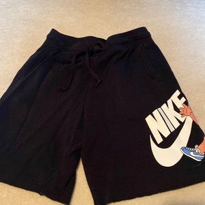 Nike small sweat shorts